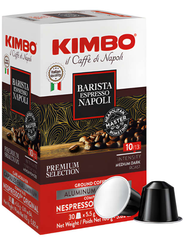 Kimbo Espresso Barista Napoli Nespresso®-kompatible Aluminumkapseln