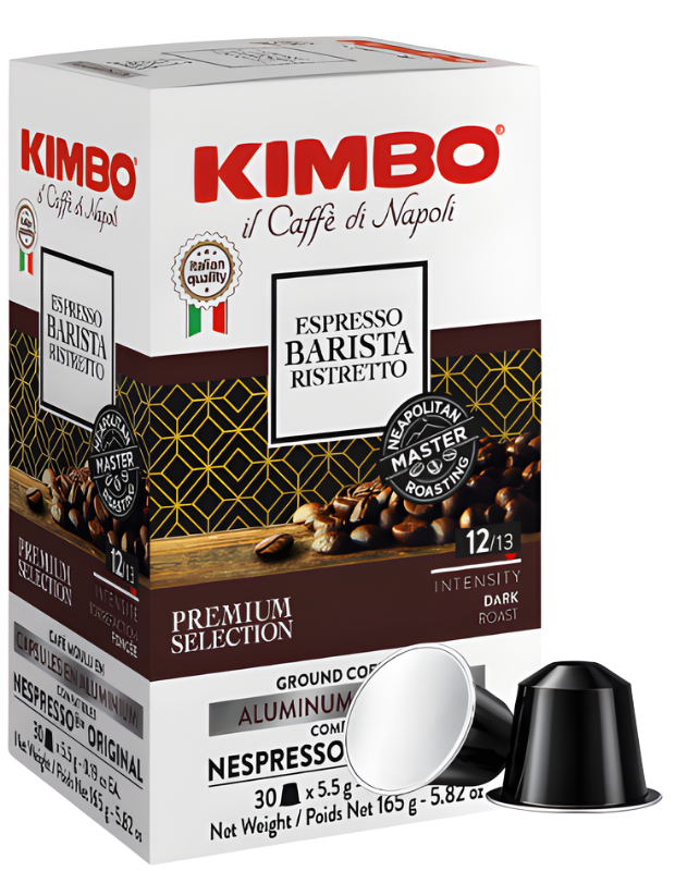 Kimbo Espresso Barista Ristretto Nespresso®-kompatible Aluminiumkapseln