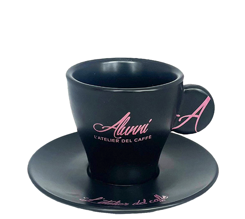 Alunni Caffè | Schwarze Espressotasse