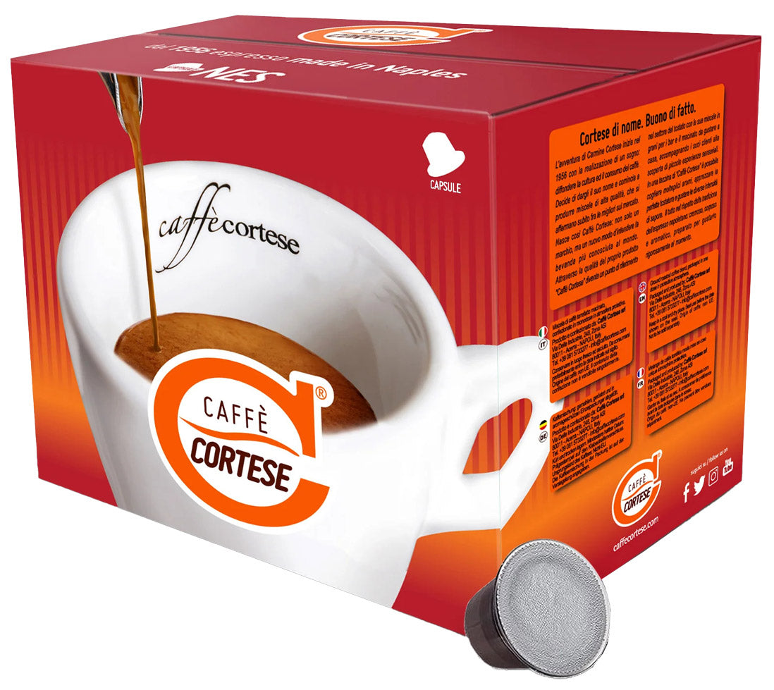 Caffè Cortese Nespresso®-kompatible Kapseln Forte