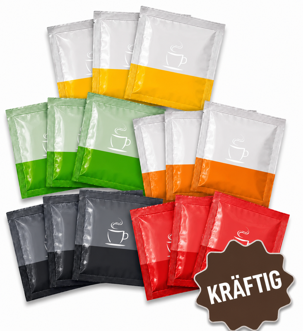 Probierset KRÄFTIG Espresso ESE-Pads