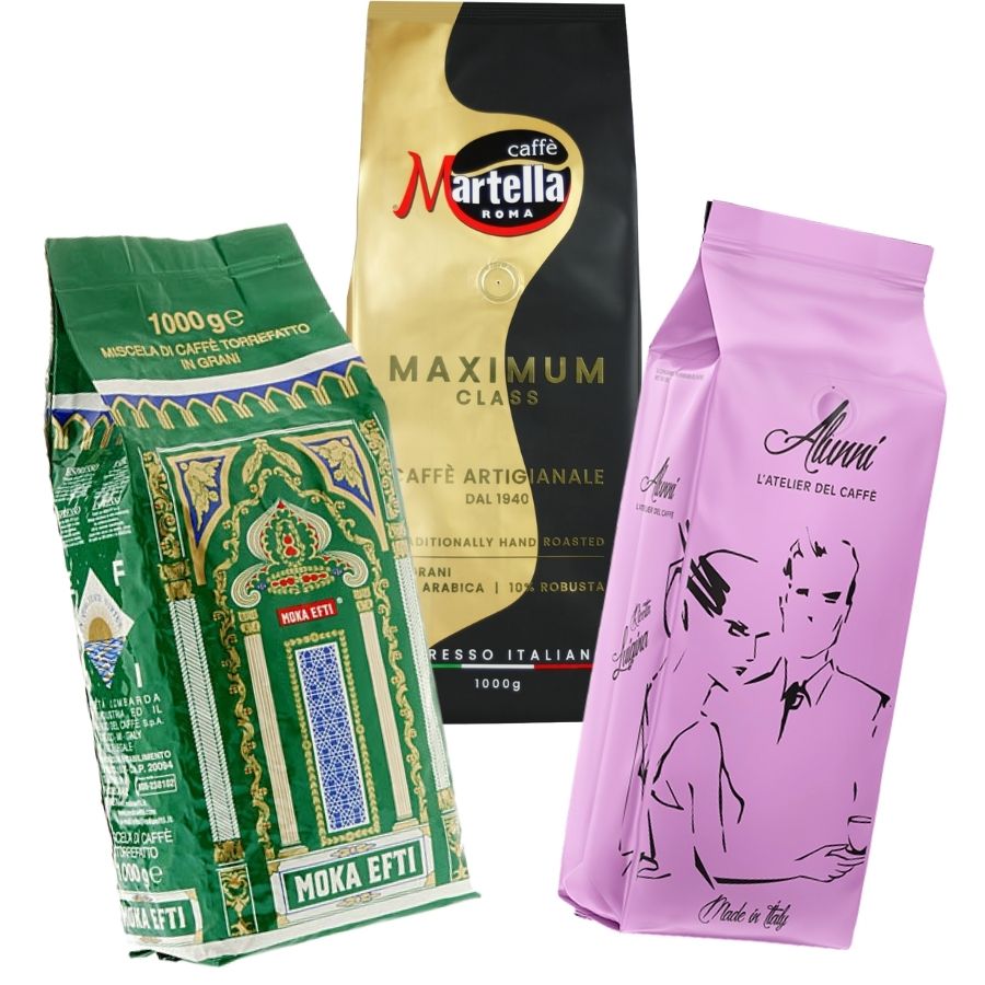 Espressokaffee Probierset Tre Stelle