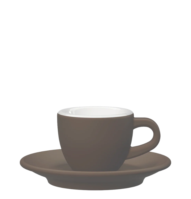 Espressotasse Mokabraun