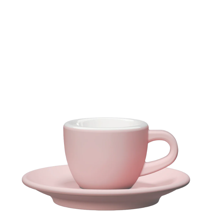 Rosa Espressotasse 