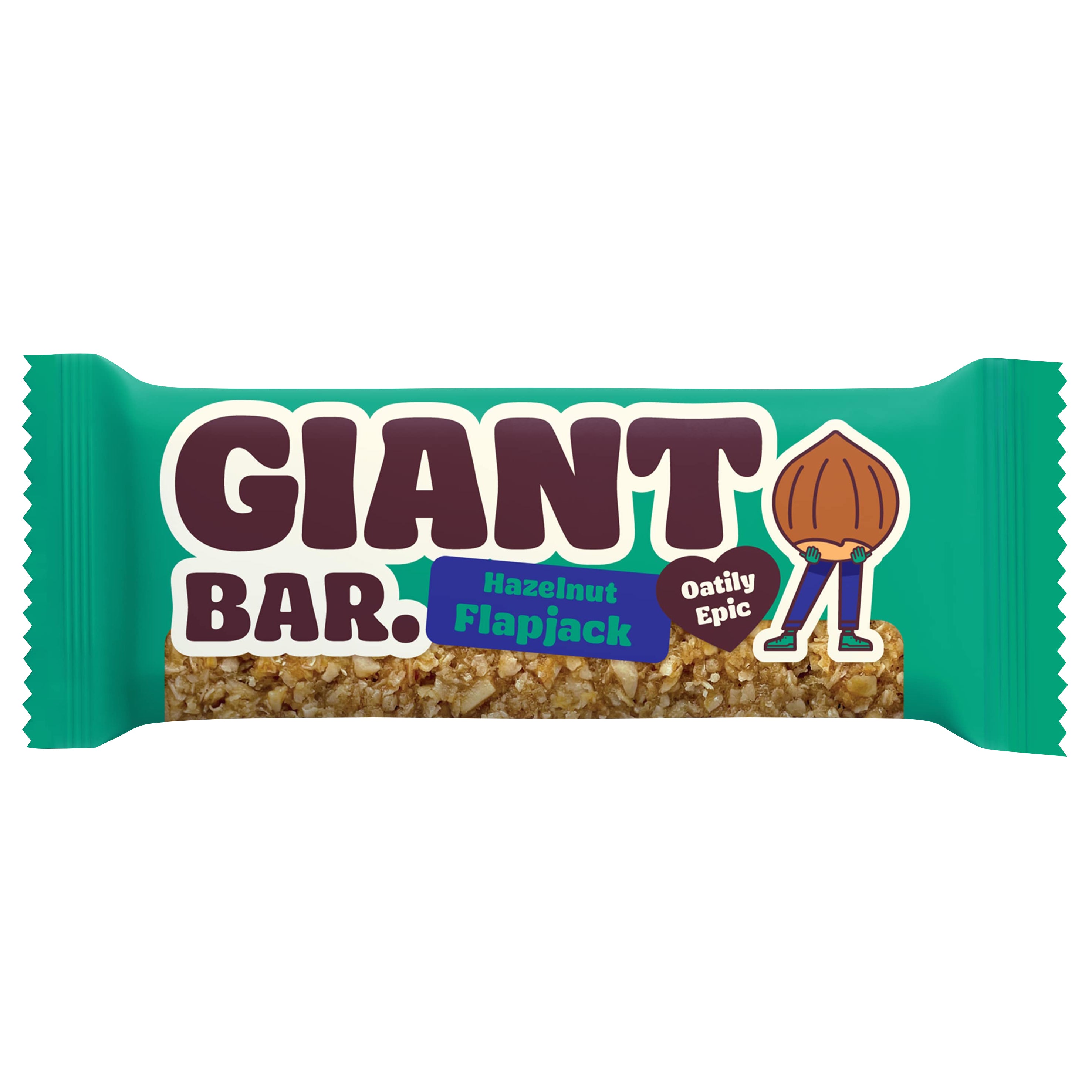 Giant Bar Flapjack Hazelnut vegan