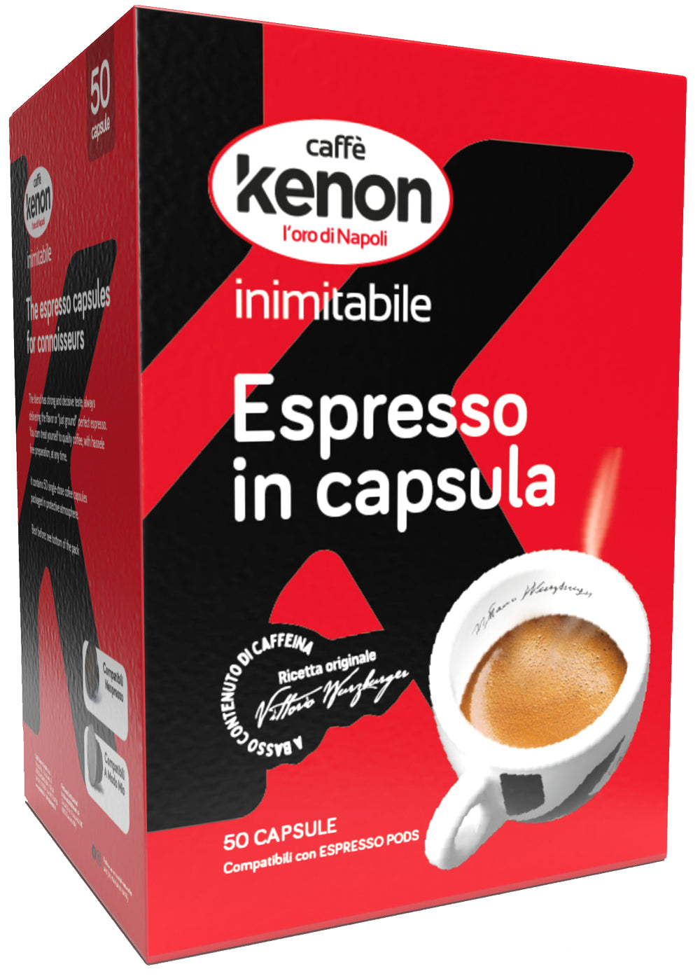 Kenon Nespresso®* kompatible Espresso Kapseln