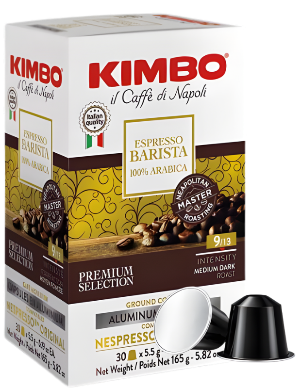 Kimbo Espresso Barista 100% Arabica Nespresso®-kompatible Aluminiumkapseln