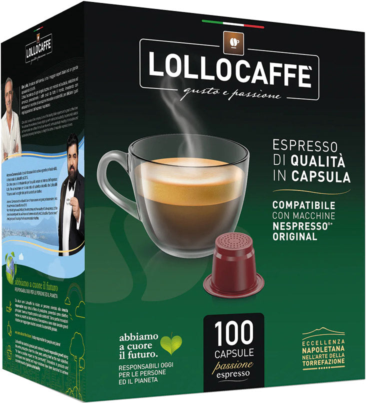 Lollo Caffè Classico Nespresso®*-kompatible Kapseln