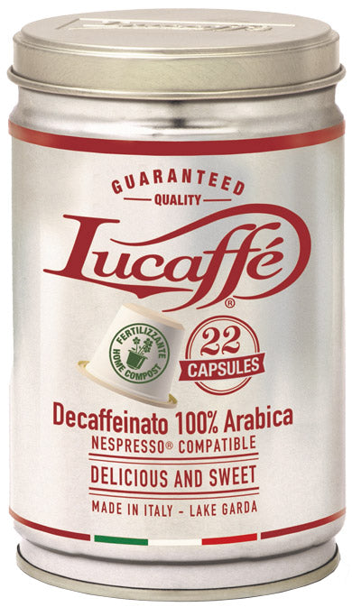 Lucaffè Decaffeinato Nespresso®*-kompatible Kapseln