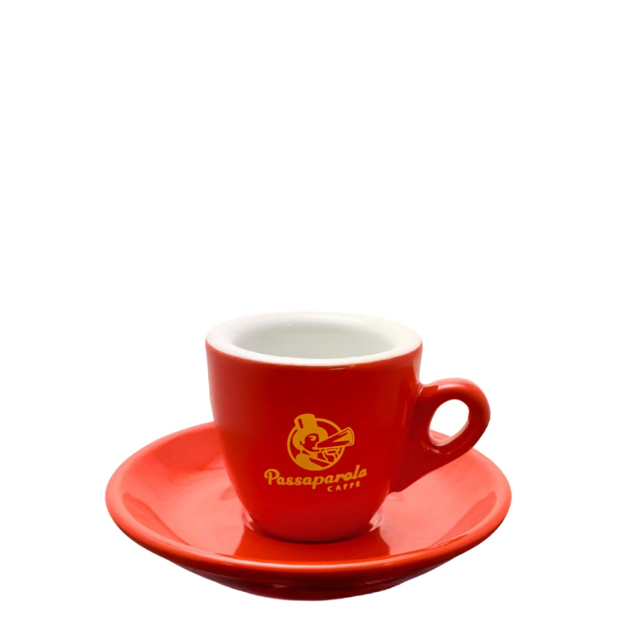 Passaparola Espresso Tasse dickwandig Special Edition Red