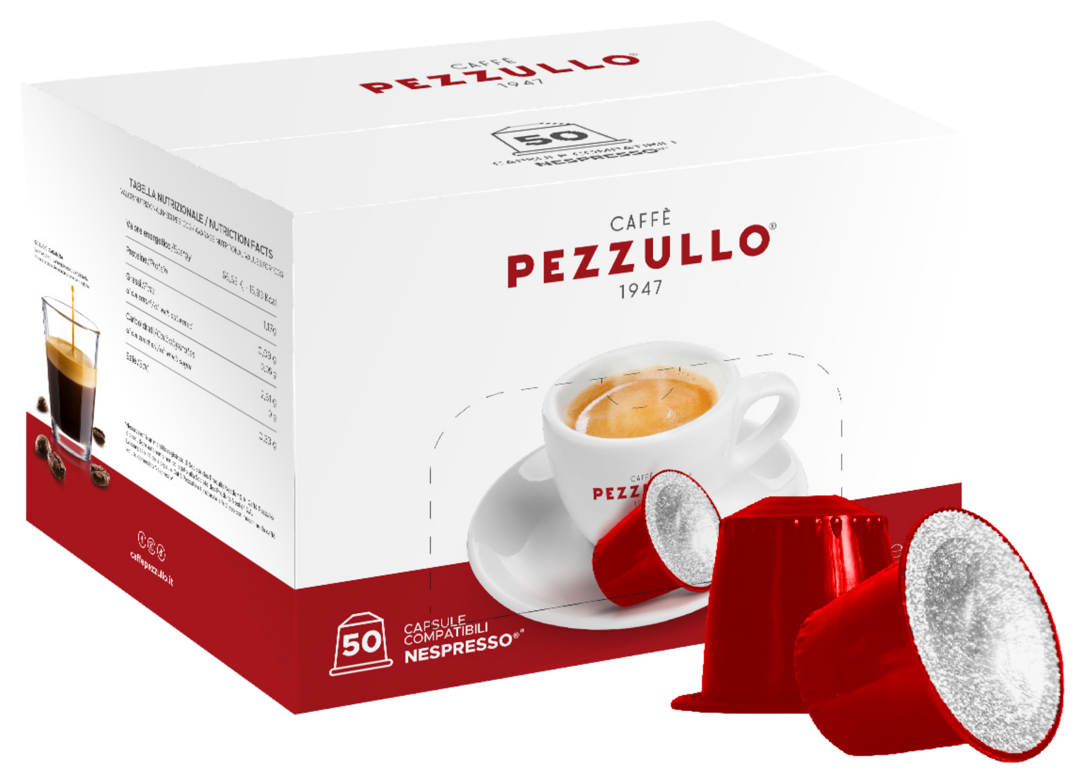 Pezzullo Caffè Classico Nespresso®-kompatible Alukapseln