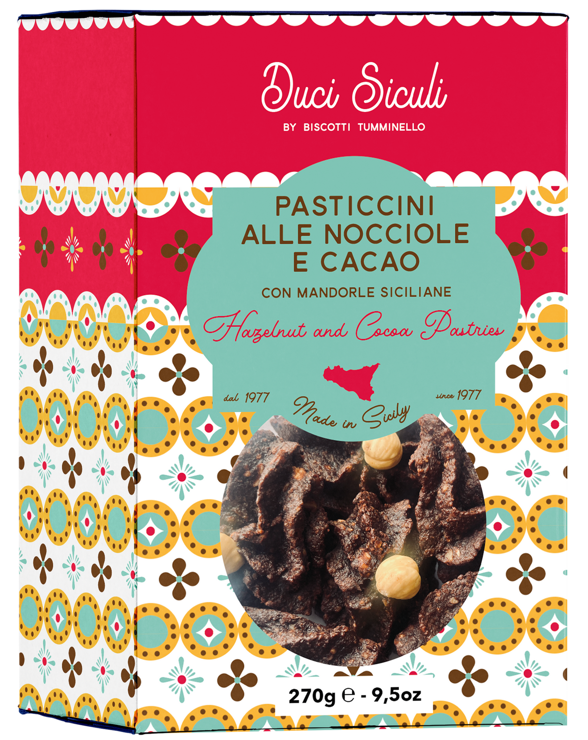 Tumminello Pasticcini mit Haselnuss & Kakao