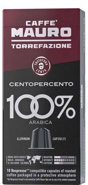 Mauro Centopercento – Nespresso®-kompatible Kapseln
