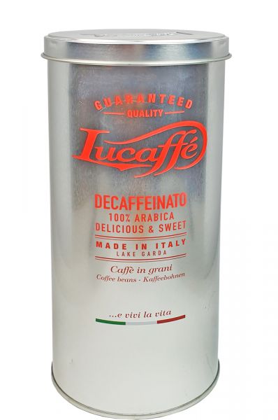 Lucaffe Espresso Decaffeinato Koffeinfrei Dose