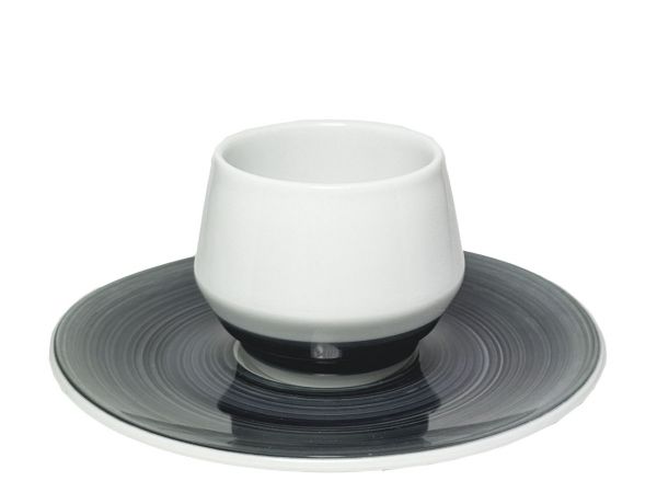 Maniko Espressotasse Painted Grau Einzeln