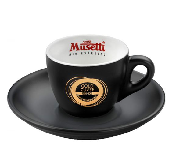Musetti Espressotasse Gold Cuvee