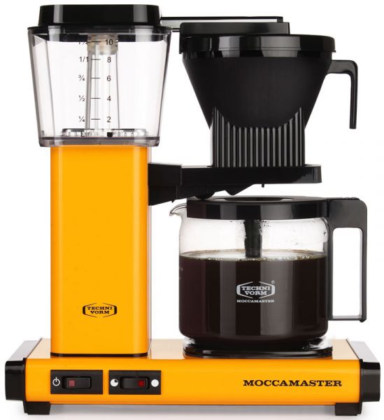Moccamaster Kaffeemaschine Gelb Yellow Pepper