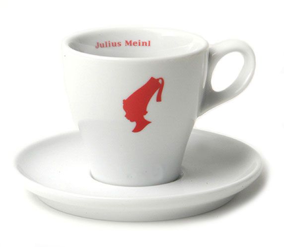 Julius Meinl Melange Tasse weiß