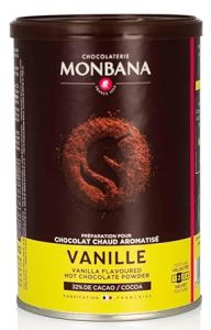 Monbana Trinkschokolade Vanille | 250g Dose Monbana Trinkschokolade Vanille | 250g Dose