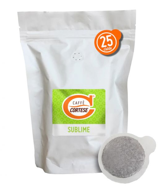 Caffè Cortese Lungo Sublime ESE Pads ohne Verpackung