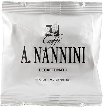 Nannini entkoffeinierte ESE Pads