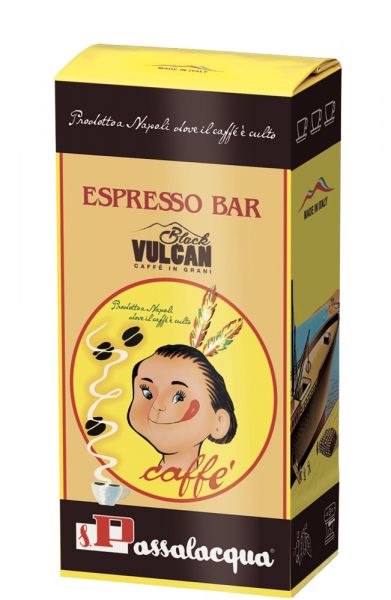 Passalacqua Caffè Black Vulcan Espresso Kaffee