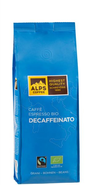 Schreyögg Alps Coffee Espresso | Bio und Fairtrade | 500g Bohne