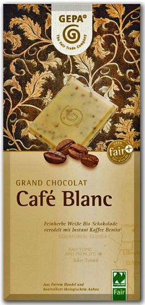 GEPA BIO Schokolade Cafe Blanc