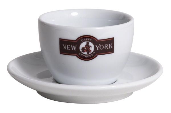 Caffé New York Cappuccino Tasse, weiß