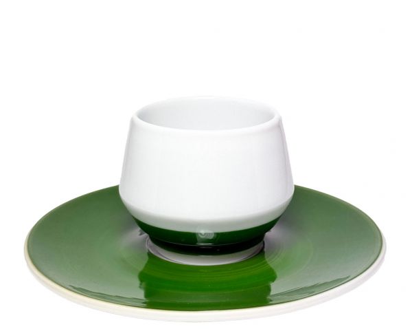 Maniko Espressotassen Painted Grün Einzeln