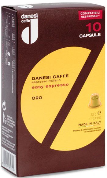 Danesi Oro Nespresso®*-kompatible Kapseln