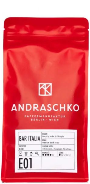 Andraschko Bar Italia - 250g Bohne