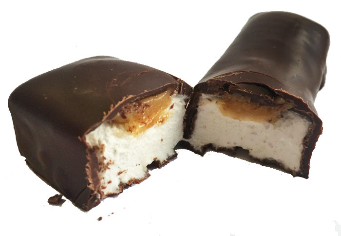 BARU - Chocolate Caramel Marshmallow BAR Baru-Karamell-Innen