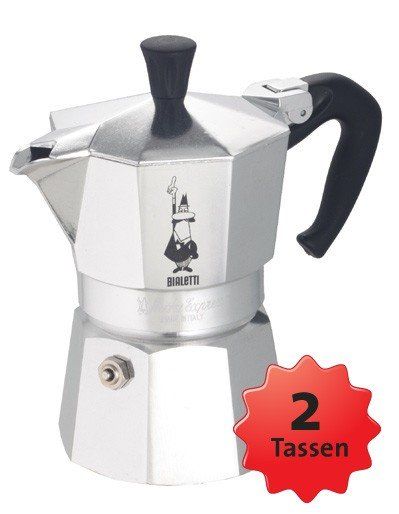 Bialetti Moka Express 2 Tassen