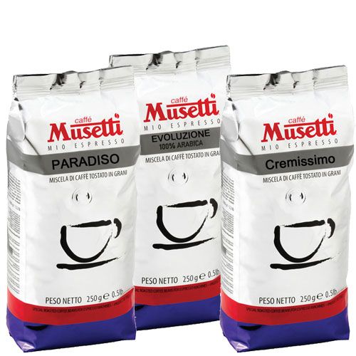 Musetti Kaffee zum Testen