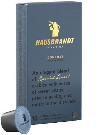 Hausbrandt Nespresso Kapseln Gourmet 