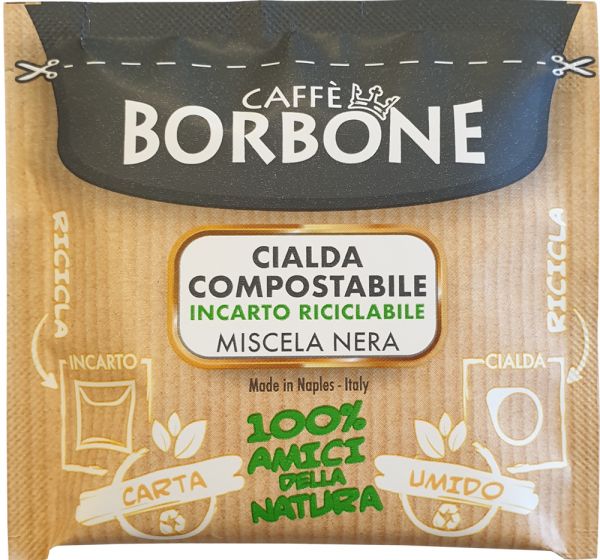 Caffè Borbone ESE Pad Nera - 100% Robusta