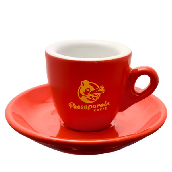 Passaparola Espresso Tasse dickwandig - Special Edition Red