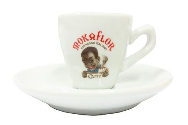 Mokaflor Espressotasse weiss Moretto