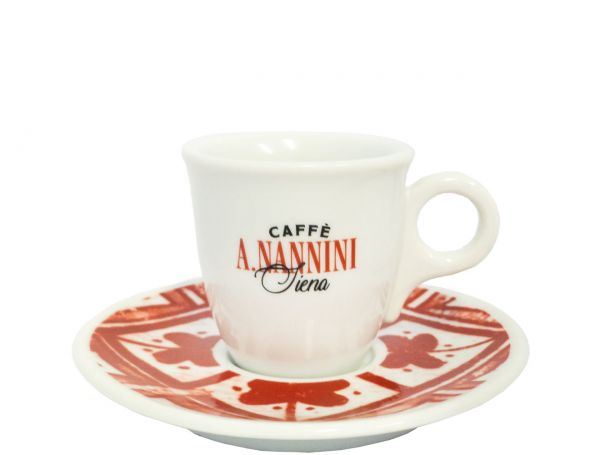 Nannini Espresso Tasse Rot