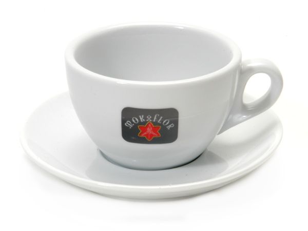 Mokaflor Kaffee Milchkaffee Tasse