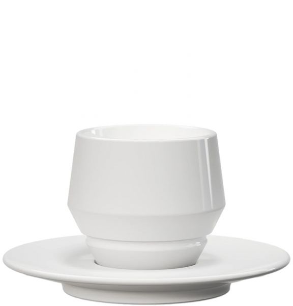 Maniko Cappuccinotasse Weiß Einzeln